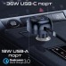Зарядное устройство Promate 62W USB-C cable + USB-A/USB-C ports (powerdrive-rc65)