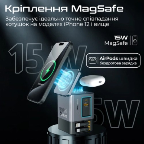 Зарядное устройство Promate wireless charger powersync-105 (powersync-105)