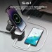 Зарядное устройство Promate wireless charger rubix-65w black (rubix-65w.black)