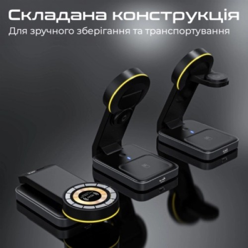 Зарядное устройство Promate wireless charger transfold (transfold)