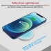Зарядное устройство Promate wireless charger auramag-15w silver (auramag-15w.silver)