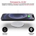 Зарядное устройство Promate wireless charger auramag-15w silver (auramag-15w.silver)