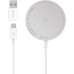 Зарядное устройство Promate wireless charger auramag-15w silver (auramag-15w.silver)