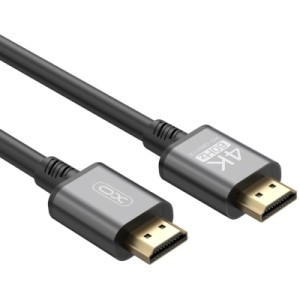 Кабель мультимедійний HDMI M to HDMI M 3.0m V2.0 black XO (GB017A-HDMI.tranish)