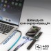 Дата кабель USB-C to Lightning 27W + USB-C 60W + Apple Watch 2.5W 1.5m icharge trio black Promate (icharge-trio.black)