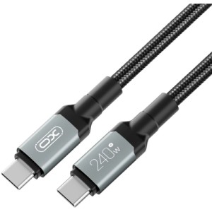 Дата кабель USB-C to USB-C 1.0m XO (NB-Q264A-CC.black)