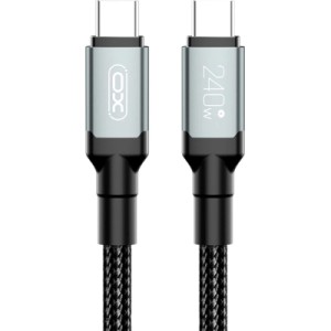 Дата кабель USB-C to USB-C 1.0m XO (NB-Q264B-CC.black)