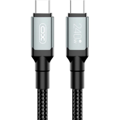 Дата кабель USB-C to USB-C 1.0m XO (NB-Q264B-CC.black)