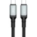 Дата кабель USB-C to USB-C 1.0m XO (NB-Q264B-CC.black)