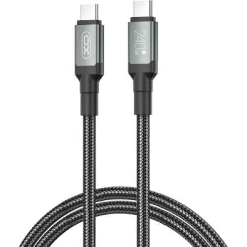 Дата кабель USB-C to USB-C 1.0m XO (NB-Q264B-CC.black)