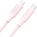 Дата кабель USB-C to USB-C 1.2m pink XO (NB-Q265B-CC.pink)