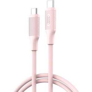 Дата кабель USB-C to USB-C 1.2m pink XO (NB-Q265B-CC.pink)