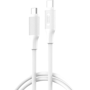 Дата кабель USB-C to USB-C 1.0m XO (NB-Q265B-CC.white)