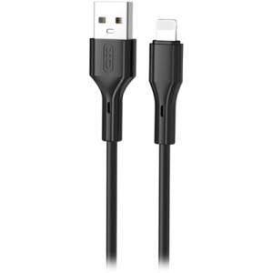 Дата кабель USB 2.0 AM to Lightning 1.0m black XO (NB230-AI.black)