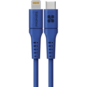 Дата кабель USB-C to Lightning 3.0m 3A Promate (powerlink-300.blue)