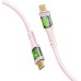 Дата кабель USB-C to USB-C 1.2m 60W PD TransLine-CC pink Promate (transline-cc.pink)