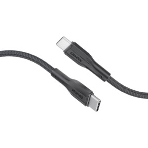 Дата кабель USB-C to USB-C 2.0m 3A xCord-CC200 black Promate (xcord-cc200.black)
