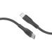 Дата кабель USB-C to USB-C 2.0m 3A xCord-CC200 black Promate (xcord-cc200.black)