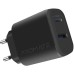 Зарядное устройство Promate 17W USB-C + USB-A (biplug-2.black)