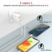 Зарядное устройство Promate 20W PD Lightning + USB QC3.0 (icharge-pdqc3.white)