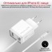 Зарядное устройство Promate 20W PD Lightning + USB QC3.0 (icharge-pdqc3.white)