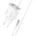 Зарядное устройство Promate 20W PD Lightning + USB QC3.0 (icharge-pdqc3.white)