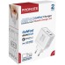 Зарядное устройство Promate powerport-45 2xUSB-C PD + USB-A QC 45W White (powerport-45.white)
