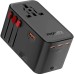 Зарядное устройство Promate tripmate-gan160 3xUSB-C PD + USB-A QC 160W GaN Black (tripmate-gan160)