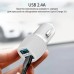 Зарядное устройство Promate voltrip-duo 2xUSB Car Charger 17W White (voltrip-duo.white)