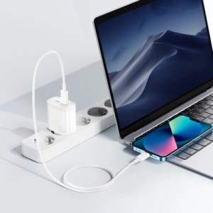 Зарядний пристрій XO L105 2xUSB-C PD35W White (L105.white)