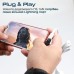 Переходник Lightning M to 2xLightning F Audiо + Charge Promate (ihinge-lt.black)