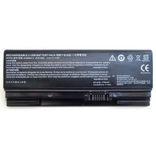 Аккумулятор для ноутбука Clevo Dream Machines NH50BAT-4, 2750mAh (41Wh), 4cell, 14.6V, Li-ion AlSoft (A47977)
