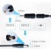 Кабель питания USB to DC 5.5mm + 3.51.35mm 0.8m 18W Kingda (KD-USB-DC9/12)