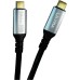 Дата кабель USB-C to USB-C 1.0m 10Gbps 100W black Ultra (UC107-0100)