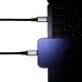 Дата кабель USB-C to USB-C 1.0m 10Gbps 100W black Ultra (UC107-0100)