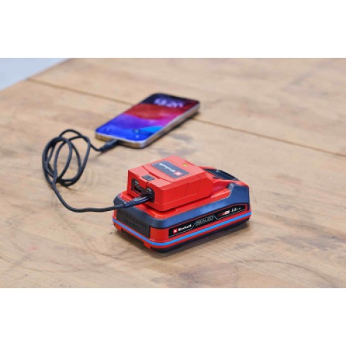 Зарядное устройство Einhell USB аккумуляторный TC-CP 18 Li USB A/C - Solo, PXC, 18В, Type-A/Type-C, 2A (4514148)