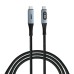 Дата кабель USB-C to USB-C 1.2m with display 100W black Verbatim (31848)