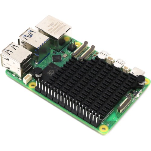 Радиатор охлаждения Pi HUT Низкопрофильный радиатор для Raspberry Pi 5 (105875)