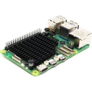 Радиатор охлаждения Pi HUT Низкопрофильный радиатор для Raspberry Pi 5 (105875)