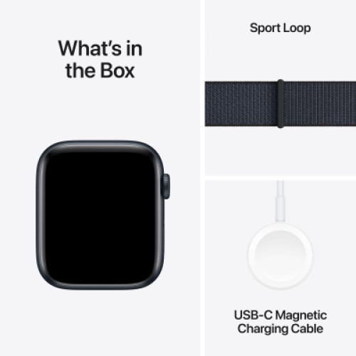 Смарт-часы Apple Watch SE GPS + Cellular 40mm Midnight Aluminium Case with Ink Sport Loop (MXGA3QH/A)