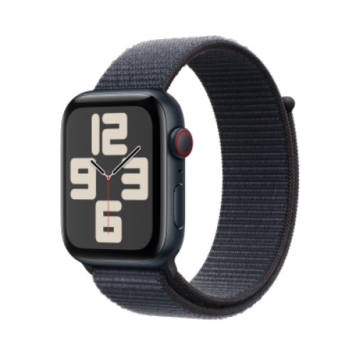 Смарт-часы Apple Watch SE GPS + Cellular 40mm Midnight Aluminium Case with Ink Sport Loop (MXGA3QH/A)