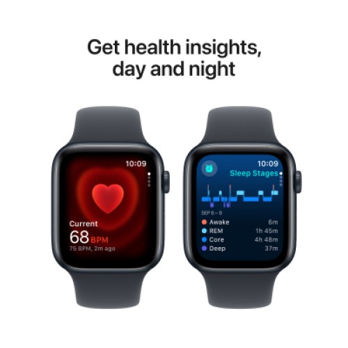 Смарт-часы Apple Watch SE GPS + Cellular 40mm Midnight Aluminium Case with Midnight Sport Band - M/L (MXGD3QH/A)