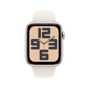 Смарт-часы Apple Watch SE GPS + Cellular 44mm Starlight Aluminium Case with Starlight Sport Band - S/M (MXGT3QH/A)