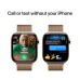 Смарт-часы Apple Watch Series 10 GPS + Cellular 46mm Gold Titanium Case with Gold Milanese Loop - S/M (MC7T4QH/A)