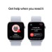 Смарт-часы Apple Watch Series 10 GPS + Cellular 42mm Silver Aluminium Case with Blue Cloud Sport Loop (MWX53QH/A)