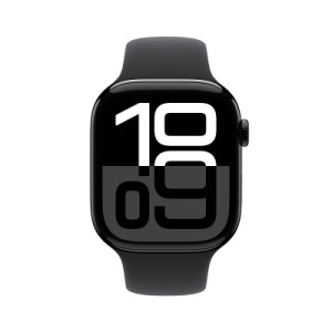 Смарт-годинник Apple Watch Series 10 GPS + Cellular 42mm Natural Titanium Case with Stone Grey Sport Band - M/L (MWXE3QH/A)