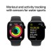 Смарт-часы Apple Watch Series 10 GPS + Cellular 46mm Jet Black Aluminium Case with Black Sport Band - S/M (MWY33QH/A)