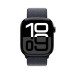 Смарт-часы Apple Watch Series 10 GPS + Cellular 46mm Jet Black Aluminium Case with Ink Sport Loop (MWY53QH/A)
