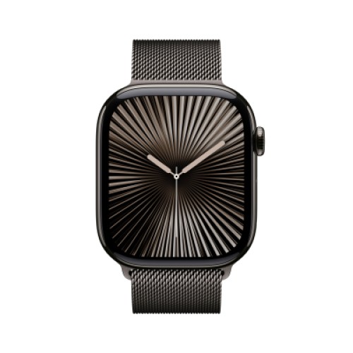Смарт-часы Apple Watch Series 10 GPS + Cellular 42mm Slate Titanium Case with Slate Milanese Loop (MX053QH/A)