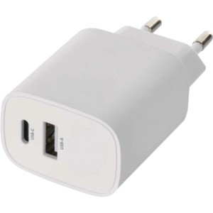 Зарядное устройство EMOS V02B15 1xUSB-A + 1xUSB-C 15W GaN (V02B15)